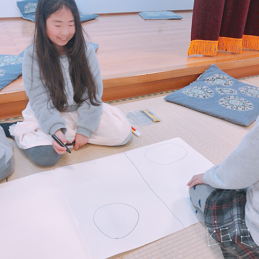 1/26地球学校お絵かき